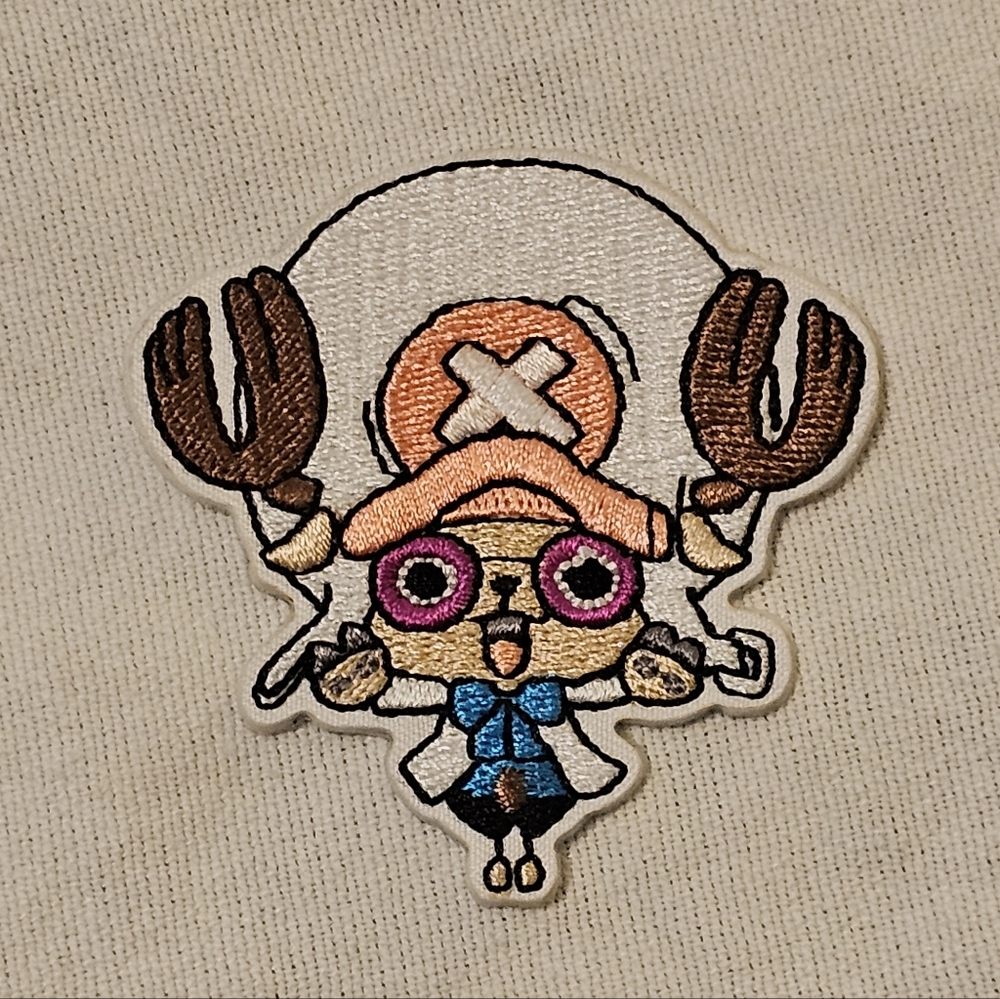 Lot 13 "One Piece" Anime Series Tony Tony Chopper Embroidered Iron On Patch
